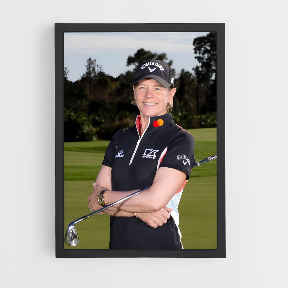 Poster La Maîtresse du Green – affiche Golf (vue 2)